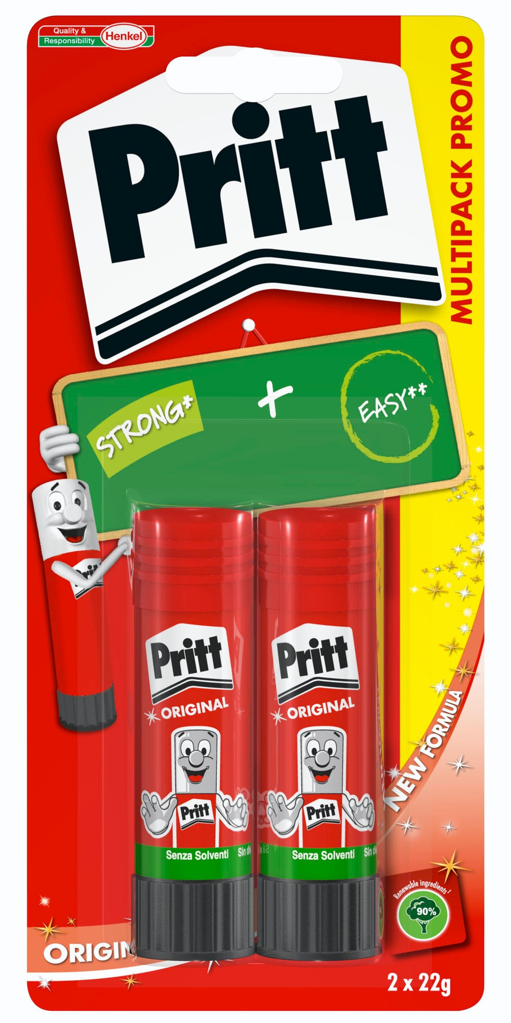 PRITT COLLA STICK GR.11 X2                        