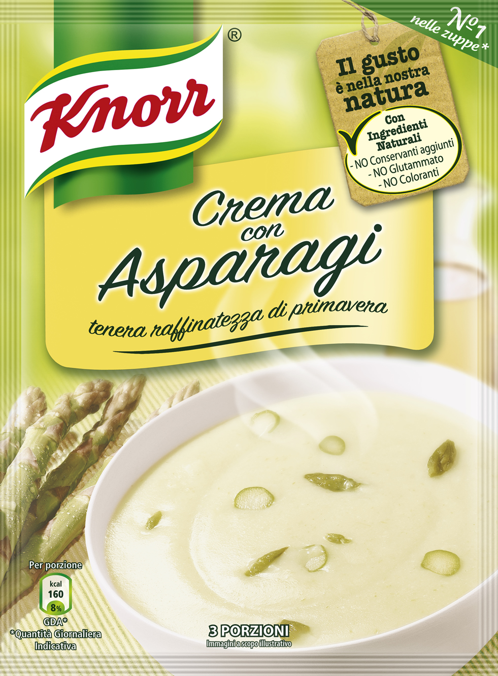 KNORR CREMA DI ASPARAGI GR.900                    