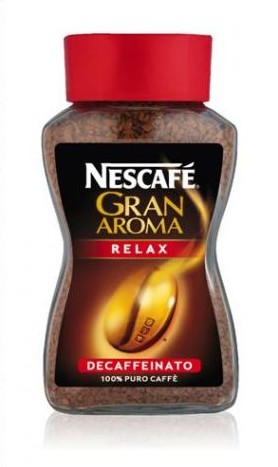 NESCAFE GRAN AROMA DECAFFEINATO GR.100            