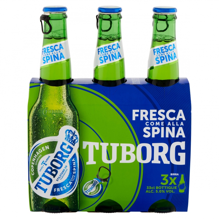 BIRRA TUBORG CL.33X3                              