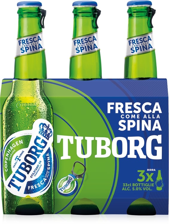 BIRRA TUBORG CL.33X3                              