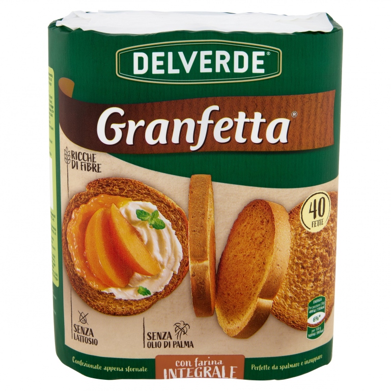 FETTE BISC.DELVERDE GRANFETTA X40 INTEGRALI       
