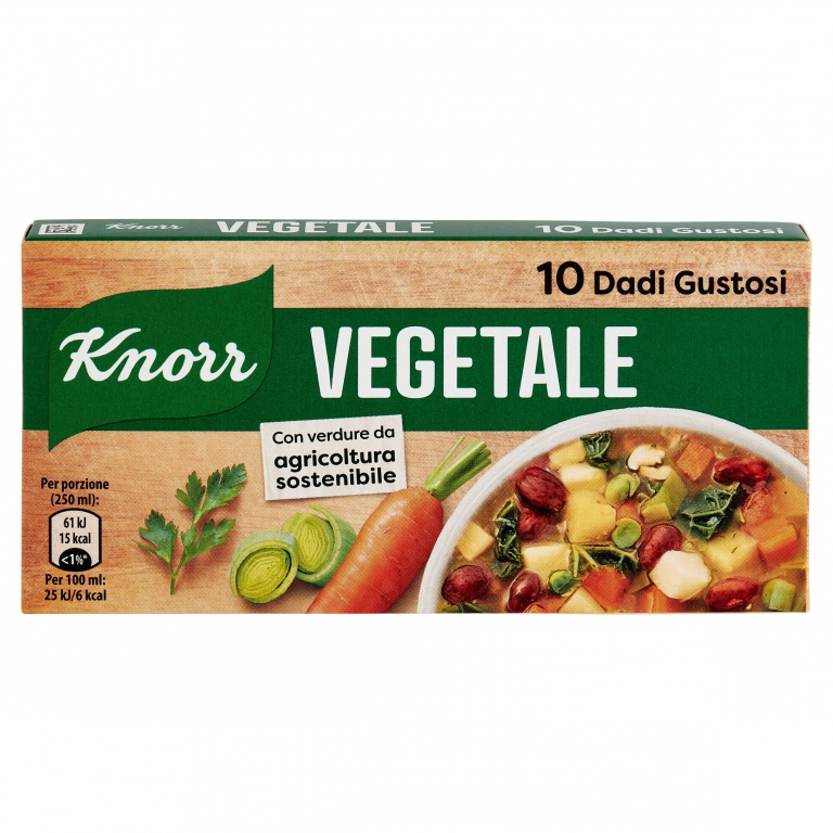 DADI KNORR 10 CUB.VEGETALE                        